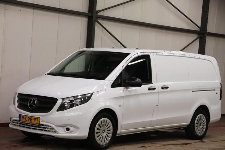 Mercedes-Benz Vito 116 CDI Lang AUTOMAAT Airco dubbele sc..., Auto's, Bestelauto's, Dealer onderhouden, Onderhoudsboekje, Automaat