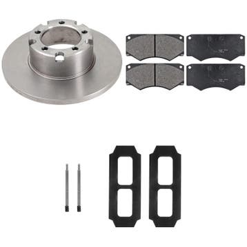Voordeelpakket remschijven & remblokken Mercedes-Benz T1 207, Auto-onderdelen, Remmen en Aandrijving, Verzenden, Nieuw, Mercedes-Benz
