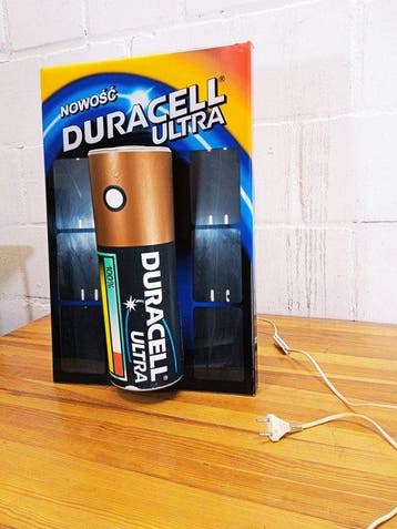 Duracell - Nieuw Duracell Ultra - Neonlichtbord - Vintage