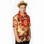 Hawaii Blouse Zomer Oranje | Toppers Blouse - 58, Verzenden, Nieuw