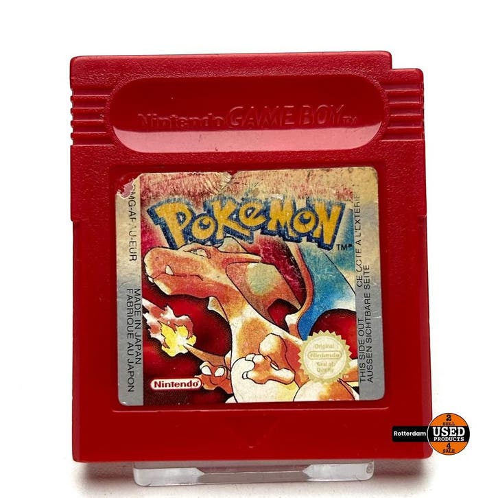 Pokemon Red (cartridge only), Spelcomputers en Games, Games | Nintendo Game Boy, Gebruikt, Verzenden