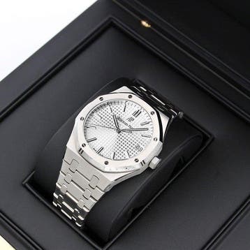 Audemars Piguet - Royal Oak - 15500ST - Heren - 2010-2020, Sieraden, Tassen en Uiterlijk, Nieuw