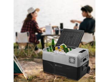 Yukon Compressorkoelbox - 30 Liter - 12/24 & 230 V, Caravans en Kamperen, Verzenden, Nieuw