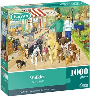 Walkies Puzzel (1000 stukjes) | Falcon - Puzzels, Verzenden, Nieuw