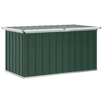 vidaXL Tuinbox Groen 129x67x65 cm, Verzenden, Nieuw