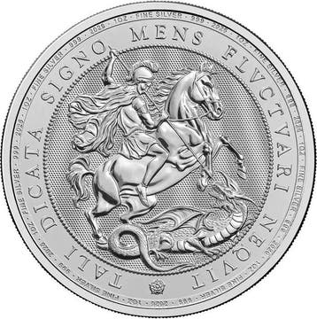 1 Troy Ounce - Zilver .999 - St George and the Dragon 2026 -