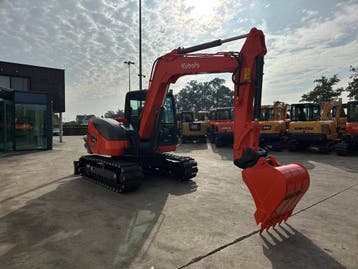 Veiling: Midigraafmachine Kubota KX175-5 Diesel 2017, Ophalen, Graafmachine