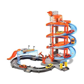 Bburago 18-30031 Street Fire garage speelset schaal 1:43, Verzenden, Nieuw