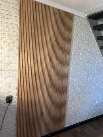 Eiken planken te koop. Zoals lattenwand panelen 185x20 mm, Minder dan 25 mm, Eiken, Nieuw, Ophalen of Verzenden
