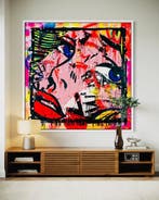 Mikko - Blue Eyes Lady On Kandinsky Masterpiece - XL