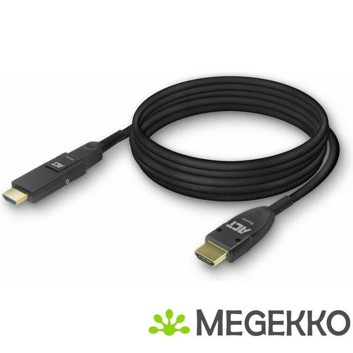 ACT 40 meter HDMI High Speed 4K Active Optical Cable met, Computers en Software, Pc- en Netwerkkabels, Nieuw, Verzenden
