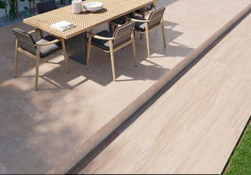 Tuintegel Beige 60x90cm (Vloeren, Afbouwmaterialen), Doe-het-zelf en Verbouw, Tegels, 60 cm of meer, Nieuw, Ophalen of Verzenden