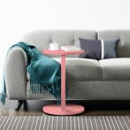 Bijzettafel Holeby 56x38 cm roze [en.casa], Verzenden, Nieuw