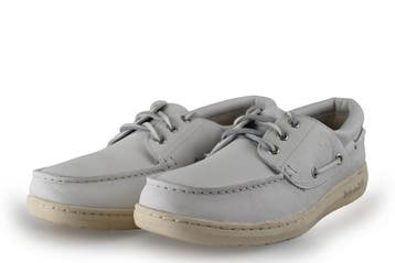 Timberland Bootschoenen in maat 43 Wit, Kleding | Heren, Verzenden, Boots, Zo goed als nieuw, Wit