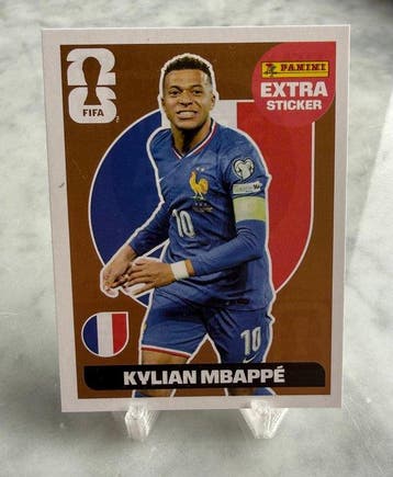 2026 Panini USA 2026 World Cup Kylian Mbappé Bronze Extra, Nieuw