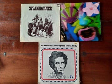 Steamhammer, The Crazy World Of Athur Brown and Country Joe, Nieuw in verpakking