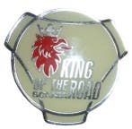 Logo voor Scania 63 Mm King Of Beige rode grif, Auto-onderdelen, Vrachtwagen-onderdelen, Ophalen of Verzenden, Nieuw