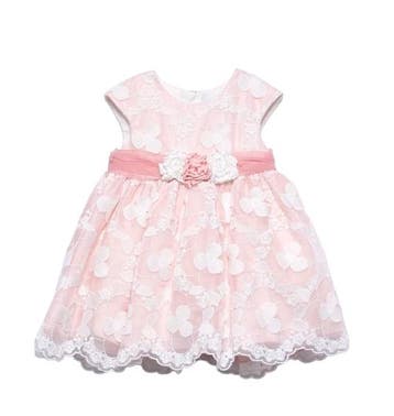 Abel & Lula Embroidered organza baby dress roze meisjes, Ophalen of Verzenden, Nieuw