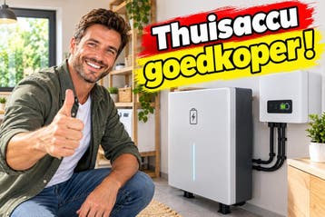 THUISACCU PRIJZEN DEZE MAAND VEEL (max. 49%) GOEDKOPER !, Nieuw