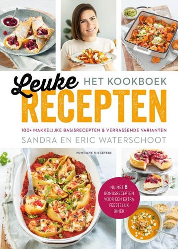 Leuke Recepten - Het Kookboek | Nieuw, Ophalen of Verzenden, Nieuw, Sandra Waterschoot; Eric Waterschoot
