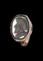 Islamitische Ottomaanse/Bedoeïenenstijl zilveren metaal Ring