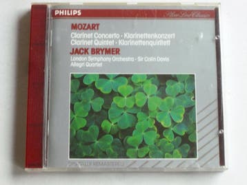 Mozart - Clarinet Concerto / Jack Brymer, Sir Colin Davis, Cd's en Dvd's, Ophalen of Verzenden, Zo goed als nieuw