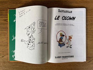 Rantanplan T4 - Le Clown + dédicace - C - 1 Album - Eerste, Nieuw