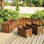 Verhoogde Plantenbak Binnenen Buiten Groenten Kruiden Bloeme, Tuin en Terras, Bloembakken en Plantenbakken, Verzenden, Nieuw