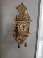 Staanse regulateur Frans design Bakeliet - 1950-1960 -, Antiek en Kunst, Antiek | Klokken