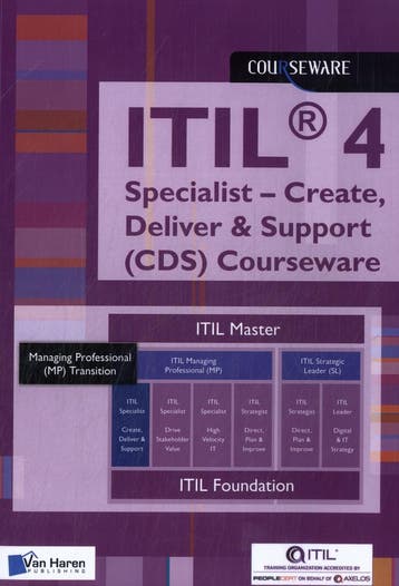 Create, Deliver & Support (CDS) Courseware / Courseware, Boeken, Verzenden, Zo goed als nieuw, Van Haren Learning Solutions e.a.