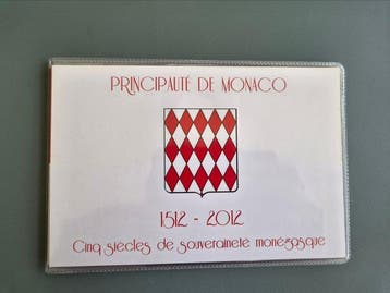 Monaco. 2 Euro 2012 Lucien Ier (Zonder minimumprijs)