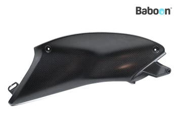 Tank Cover Rechts Ducati Diavel 2011-2014 Carbon (48013281A), Verzenden, Gebruikt