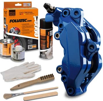 Foliatec Remklauwlakset – RS blauw – 3 Componenten, Verzenden