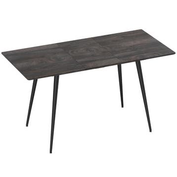 TRUUSK Uitschuifbare Eettafel - Voor 6-8 Personen - Solide S, Huis en Inrichting, Verzenden, Nieuw
