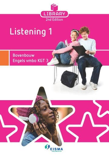 Library KGT 3 Listening 1 Bovenbouw Engels vmbo, Boeken, Verzenden, Zo goed als nieuw, Willemien Broekema