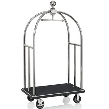 Bagagetrolley | UNITY | RVS | Zwart | Wielen (Geremd) |, Verzenden, Nieuw in verpakking