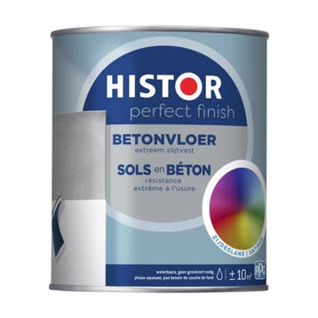 Histor Perfect Finish Betonvloer Zijdeglans RAL 9010 |, Verzenden, Wit, Nieuw, Verf