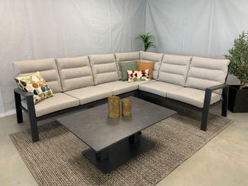 Te Velde aluminium hoekloungeset grace links, Nieuw, Loungeset
