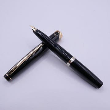 Sailor - Sailor Fountain Pen Black 14K Gold Nib - Zonder, Nieuw
