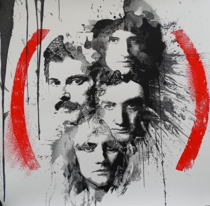 Mr Brainwash (1966) - Queen · No Reserve, Antiek en Kunst, Kunst | Designobjecten