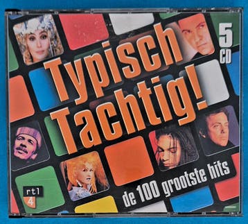 Various – Typisch Tachtig! (De 100 Grootste Hits) CD, Verzenden, Gebruikt