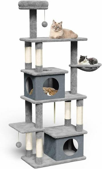 Krabpaal Outlet: Katten krabpaal Raponsje en meer krabpalen, Nieuw
