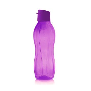 Tupperware Ecofles Drinkfles flesje fles Plus 750 ml Paars, Ophalen of Verzenden, Nieuw, Paars