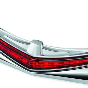 Kuryakyn L.E.D. Rear Fender Tip 12-17 GL1800 Chrome Red Lens, Ophalen of Verzenden, Nieuw
