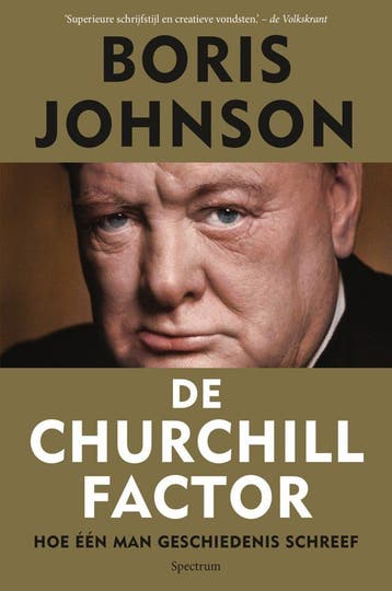 De Churchill factor (Goed), Verzenden, Gelezen, Boris Johnson