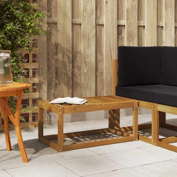 vidaXL Buitenstoelbank Massief Acaciahout Naturel 79 x 43 x, Verzenden, Nieuw