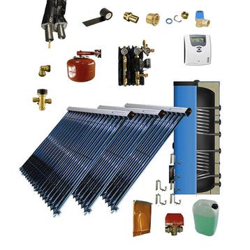 CV verwarming en tapwater zonneboiler 500L+ 3 x Prisma Pro, Verzenden, Nieuw