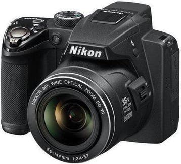 Nikon Coolpix P500 Digitale Compact Camera - Zwart (Nieuw), Verzenden, Nieuw