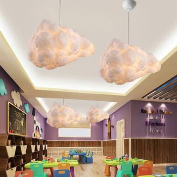 Wolk Hanglamp Space-Katoen – Moderne LED Design, Verzenden, Nieuw