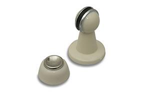 DX Deurvastzetter magnetisch 80mm crème wit, Doe-het-zelf en Verbouw, Deuren en Horren, Verzenden, Nieuw